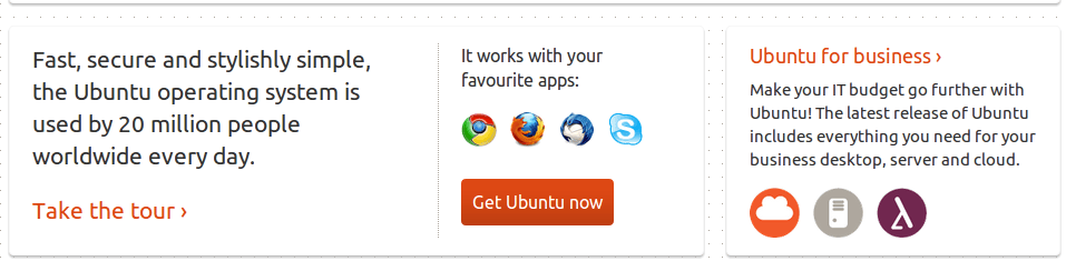 осыпь Ubuntu.com