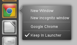 Chrome Quicklist