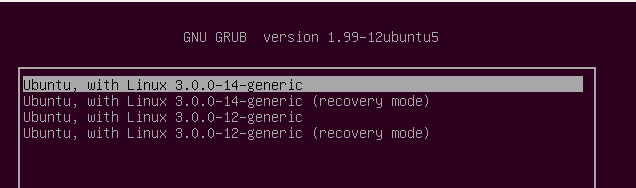 GNU GRUB Предыдущие версии