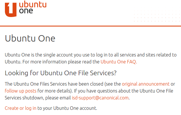 Ubuntu One