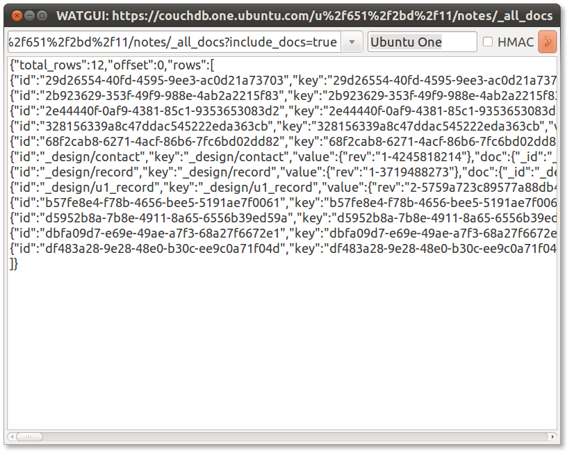 Ватги, глядя на мои заметки couchdb