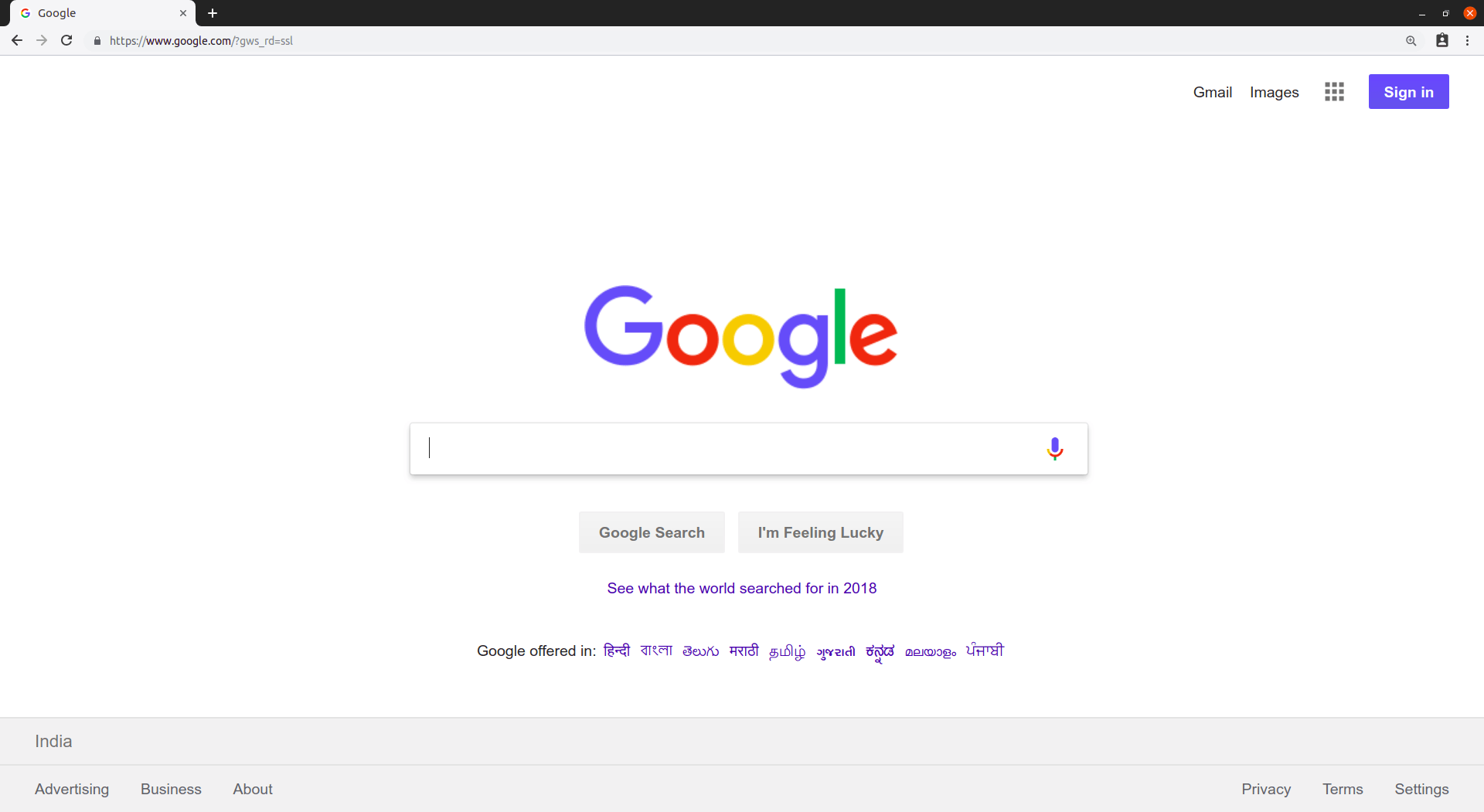 Google Chrome адресная строка