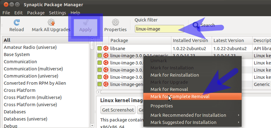 Synaptic Package Manager