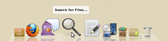 Скриншот Docky