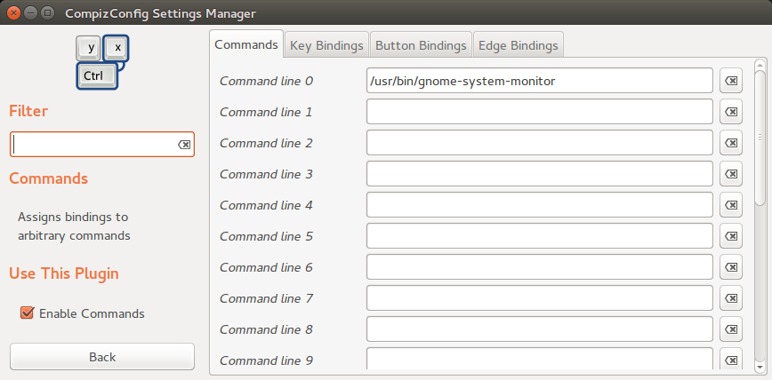 ярлык команды compiz set - 1