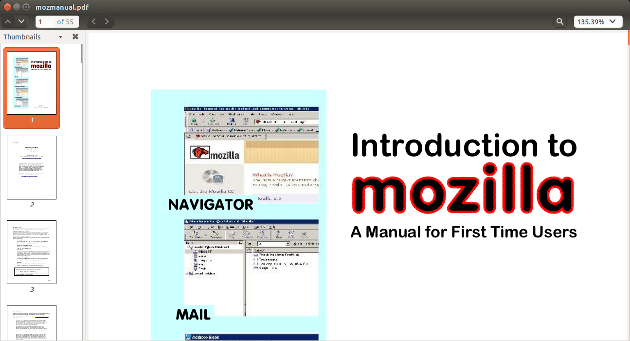 Руководство по Mozilla