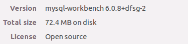 версия mysql-workbench