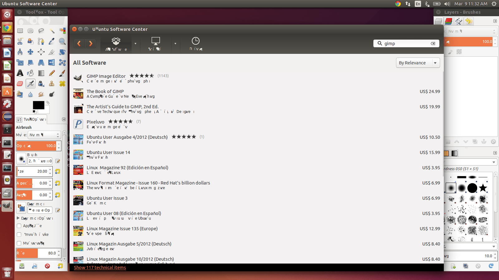 Вот снимок экрана, показывающий проблему